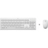 HP STORE 3PL clavier Souris incluse RF sans fil Blanc