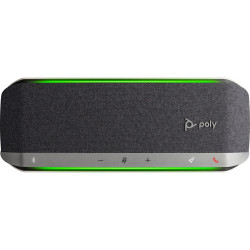 Poly Haut-parleur Sync 40+ certifié Microsoft Teams USB-A USB-C +adaptateur BT700 USB-A