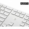 HP 650 WRLS KB/MSE COMBO WHT FR clavier Souris incluse Maison RF sans fil Blanc