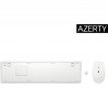 HP 650 WRLS KB/MSE COMBO WHT FR clavier Souris incluse Maison RF sans fil Blanc
