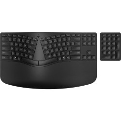 HP STORE 3PL clavier Maison RF sans fil + Bluetooth Noir