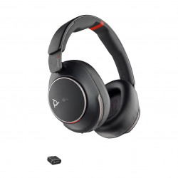 Poly Micro-casque Voyager Surround 85 UC USB-C certifié Microsoft Teams + adaptateur USB-C/A +base de chargement