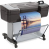 HP Designjet Imprimante Z9+dr PostScript de 44 pouces avec coupe-bordures verticales