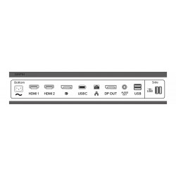 Philips P Line 326P1H/00 LED display 80 cm (31.5") 2560 x 1440 pixels Quad HD Noir