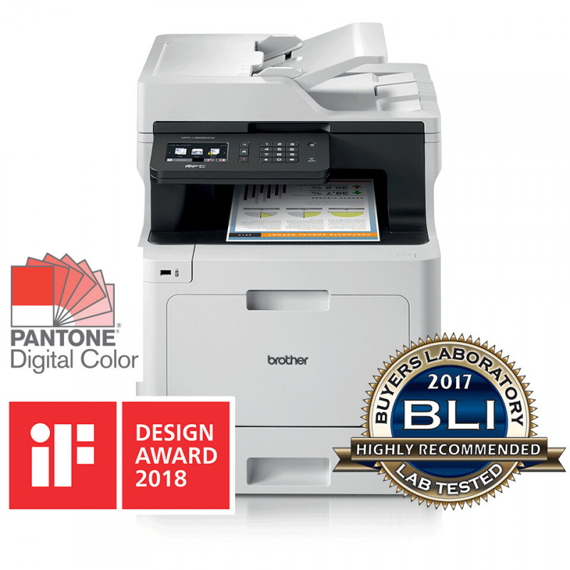 Brother MFC-L8690CDW Imprimante multifonction 4-en-1 laser couleur WiFi