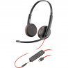Poly Micro-casque stéréo Blackwire C3225 USB-C