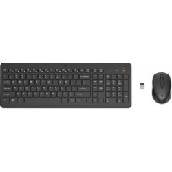HP 330 Wls Mse and KB Combo FR clavier Souris incluse Universel RF sans fil Noir