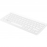 HP 350 WHT Compact Multi-Devic - Tastatur - Bluetooth 5 clavier Maison Blanc