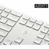 HP 650 WRLS KB/MSE COMBO WHT FR clavier Souris incluse Maison RF sans fil Blanc