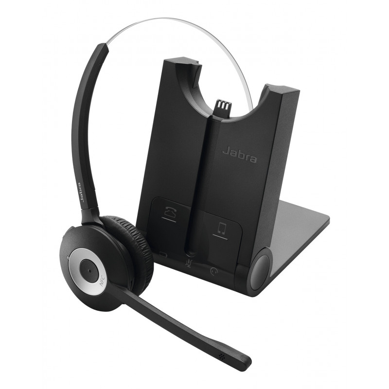 Jabra Pro 900 Casque Sans fil Minerve, Crochets auriculaires, Arceau Bureau/Centre d'appels Bluetooth Noir