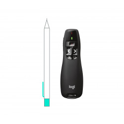 Logitech 910-001356 télécommande RF Noir