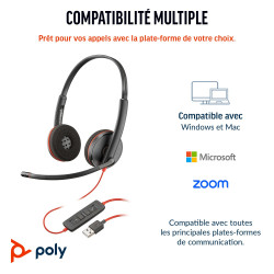 Poly Micro-casque stéréo...