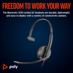 Poly Micro-casque Blackwire...