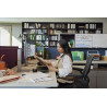 HP STORE 3PL clavier Maison RF sans fil + Bluetooth Noir