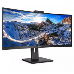Philips P Line 346P1CRH/00 LED display 86,4 cm (34") 3440 x 1440 pixels UltraWide Quad HD Noir