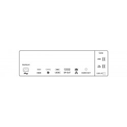 Philips P Line 346P1CRH/00 LED display 86,4 cm (34") 3440 x 1440 pixels UltraWide Quad HD Noir