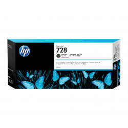 HP 728 cartouche d'encre DesignJet noire mate 300 ml
