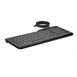 HP STORE 3PL clavier Bureau USB Noir