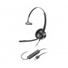 Poly Casque à oreille simple (monaural) EncorePro 310 USB-A TAA