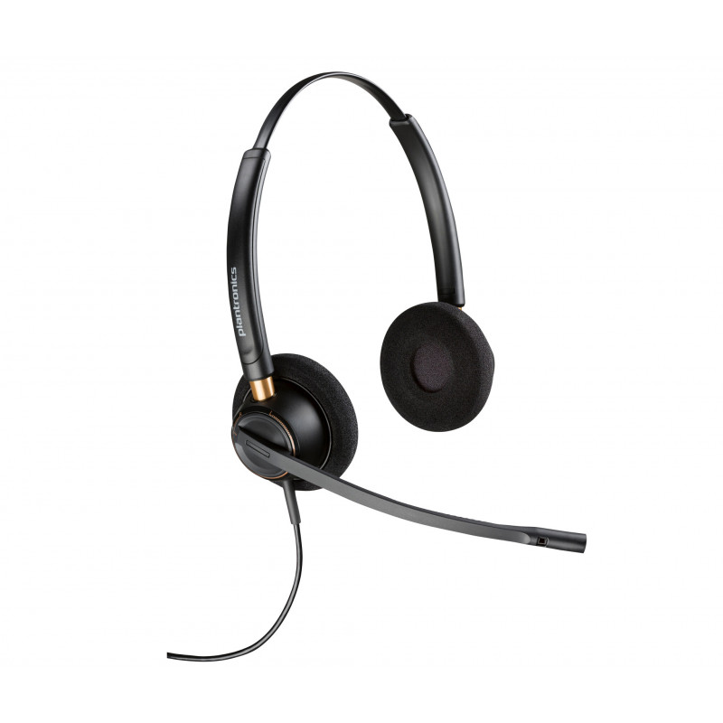 Poly Micro-casque EncorePro 520D binaural numérique avec fonction Quick Disconnect TAA