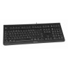 CHERRY KC 1000 clavier Universel USB AZERTY Belge Noir