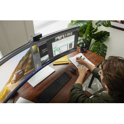 HP 455 PROGRAMMABLE WIRELESS KEYBOARD (FR) - Tastatur clavier Maison RF sans fil Noir