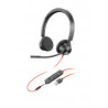 POLY Blackwire 3325-M Microsoft Teams Certified USB-A + 3.5mm Stereo Headset