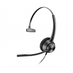 Poly Micro-casque EncorePro 310 monaural avec fonction Quick Disconnect TAA