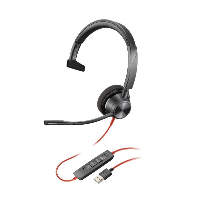 Poly Micro-casque Blackwire 5210 monaural USB-A