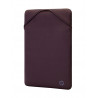 HP Housse de protection réversible pour ordinateur portable 15,6 pouces (violet)
