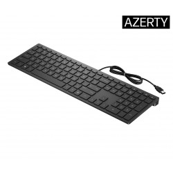 HP PAV WIRED KEYBOARD 300 EN clavier Bureau USB Noir