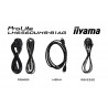 iiyama LH6560UHS-B1AG Écran d'affichage dynamique Carte A numérique 165,1 cm (65") LED Wifi 500 cd/m² 4K Ultra HD Noir Inté