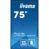 iiyama LH7575UHS-B1AG Écran d'affichage dynamique Écran plat de signalisation numérique 190,5 cm (75") LCD Wifi 500 cd/m² 4