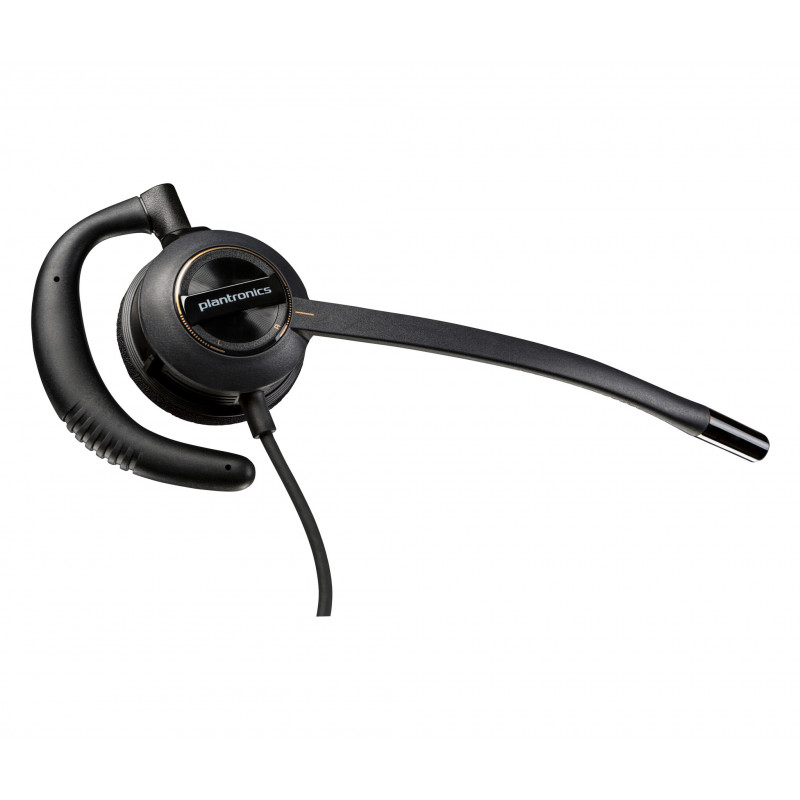 Poly Micro-casque EncorePro 530D discret numérique avec fonction Quick Disconnect TAA