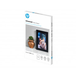 HP Papier photo à finition glacée Advanced, 250 g/m2, 10 x 15 cm (101 x 152 mm), 25 feuilles