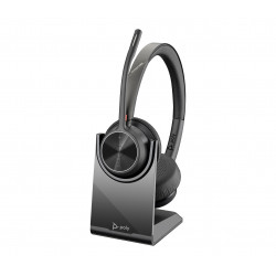 Poly Micro-casque Voyager 4320 USB-C + dongle BT700 + base de chargement