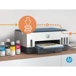 HP Smart Tank 7005 Sans fil All-in-One Couleur Imprimante, Impression recto-verso copieur, scanner