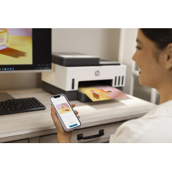 HP Smart Tank 7306 Sans fil All-in-One Couleur Imprimante, Impression recto-verso copieur, scanner