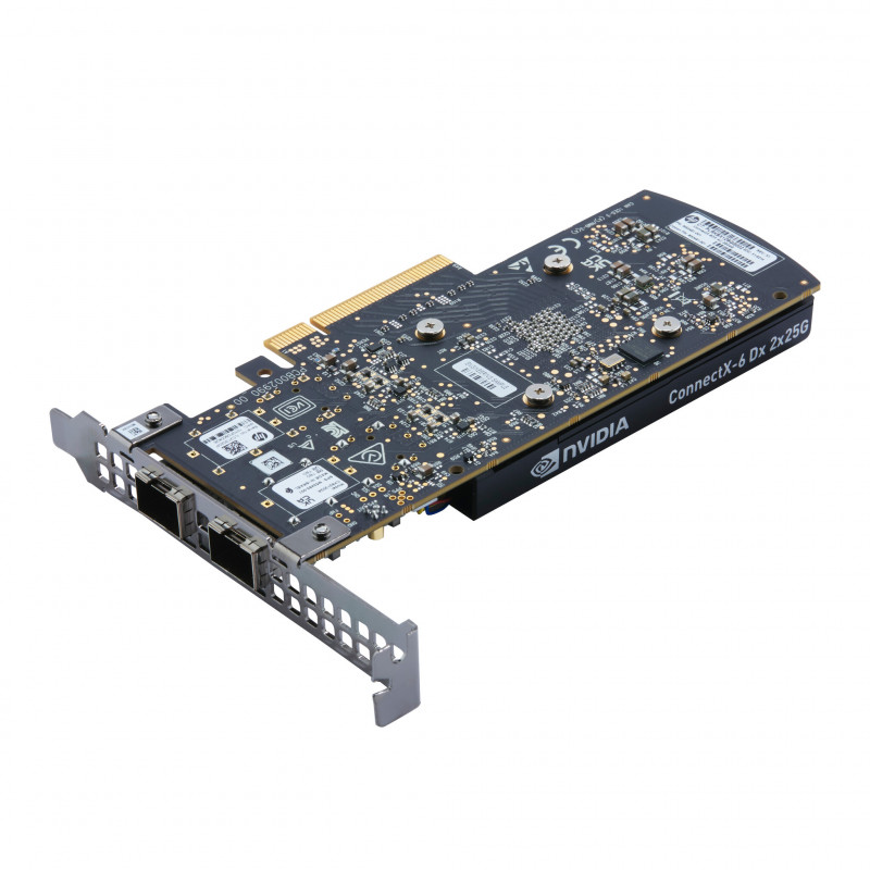 HP Carte réseau NVIDIA Mellanox ConnectX-6 LX deux ports 25 GbE SFP28