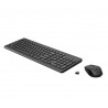 HP 330 Wls Mse and KB Combo FR clavier Souris incluse Universel RF sans fil Noir