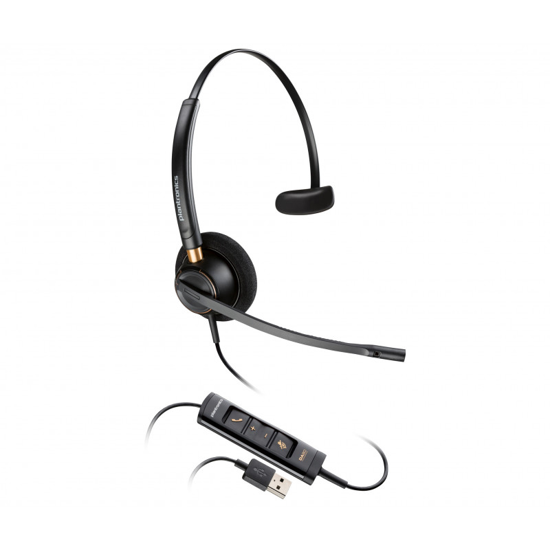 Poly Micro-casque EncorePro 515 monaural avec USB-A