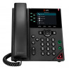 Poly Téléphone IP VVX 350 à 6 lignes et compatible PoE