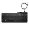 HP STORE 3PL clavier Bureau USB Noir