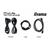 iiyama PROLITE TE7514MIS-B2AG Écran plat de signalisation numérique 190,5 cm (75") LCD Wifi 435 cd/m² 4K Ultra HD Noir Écra