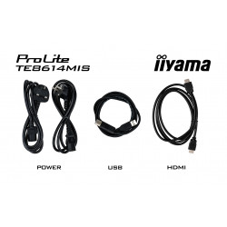 iiyama PROLITE TE8614MIS-B2AG Écran plat de signalisation numérique 2,18 m (86") LCD Wifi 435 cd/m² 4K Ultra HD Noir Écran 