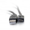 C2G 2m, USB2.0-C/USB2.0-A câble USB USB C USB A Noir