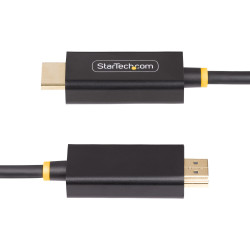 StarTech.com Câble Adaptateur DisplayPort vers HDMI de 2m, 4K 60Hz avec HDR, Adaptateur DP vers HDMI 2.0b, Convertisseur Vidé