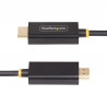 StarTech.com Câble Adaptateur DisplayPort vers HDMI de 2m, 4K 60Hz avec HDR, Adaptateur DP vers HDMI 2.0b, Convertisseur Vidé