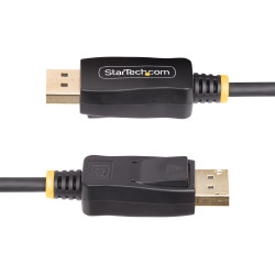 StarTech.com Câble Adaptateur DisplayPort vers HDMI de 2m, 4K 60Hz avec HDR, Adaptateur DP vers HDMI 2.0b, Convertisseur Vidé