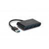 Kensington Hub 4 ports USB 3.0 UH4000 — Noir